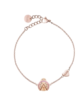 Βραχιόλι ALVIERO MARTINI 1A CLASSE Ladybug Lane Bracelet 1696953 Ροζ Χρυσό